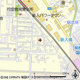 福岡県直方市下新入384-13周辺の地図