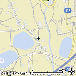 愛媛県伊予市上三谷甲-3752周辺の地図