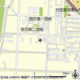 福岡県直方市下新入443-6周辺の地図