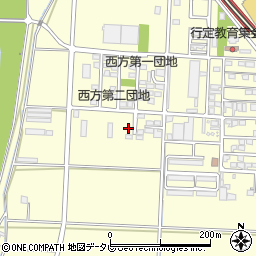 福岡県直方市下新入443-10周辺の地図