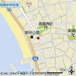 和歌山県日高郡みなべ町埴田1740周辺の地図