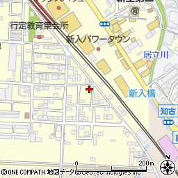 福岡県直方市下新入384-16周辺の地図