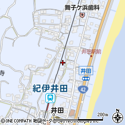 三重県南牟婁郡紀宝町井田1425-4周辺の地図