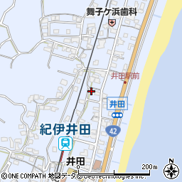 三重県南牟婁郡紀宝町井田1422周辺の地図