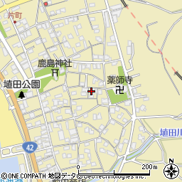 和歌山県日高郡みなべ町埴田126周辺の地図