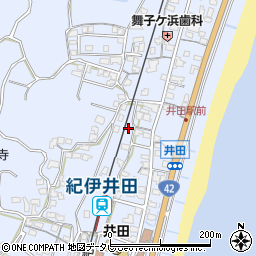 三重県南牟婁郡紀宝町井田1425-6周辺の地図