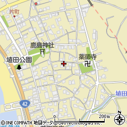 和歌山県日高郡みなべ町埴田125周辺の地図