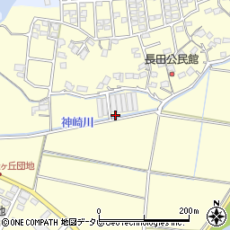福岡県直方市下新入1461-1周辺の地図