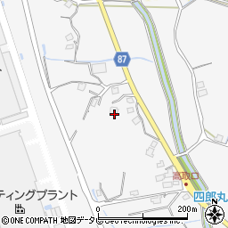 福岡県宮若市四郎丸1321周辺の地図