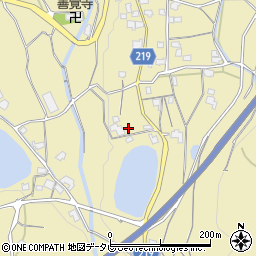 愛媛県伊予市上三谷甲-3861周辺の地図