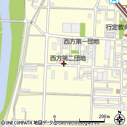 福岡県直方市下新入454-32周辺の地図