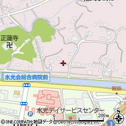 福岡県福津市福間駅東3丁目11周辺の地図