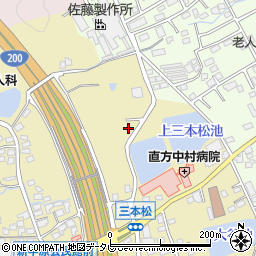 福岡県直方市頓野1061周辺の地図