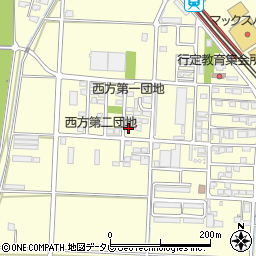 福岡県直方市下新入454-5周辺の地図