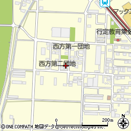 福岡県直方市下新入454-12周辺の地図