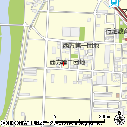 福岡県直方市下新入454-33周辺の地図