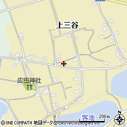 愛媛県伊予市上三谷甲-3073周辺の地図