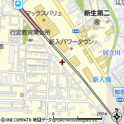 福岡県直方市下新入398-12周辺の地図