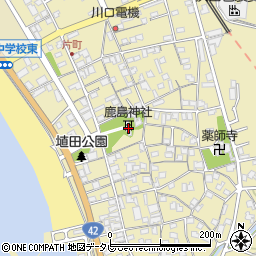 和歌山県日高郡みなべ町埴田19周辺の地図