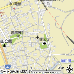 和歌山県日高郡みなべ町埴田96周辺の地図