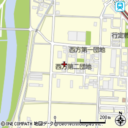 福岡県直方市下新入454-41周辺の地図