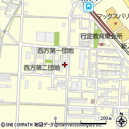 福岡県直方市下新入459周辺の地図
