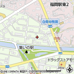 福岡県福津市日蒔野1丁目12周辺の地図