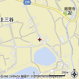 愛媛県伊予市上三谷甲-3060周辺の地図