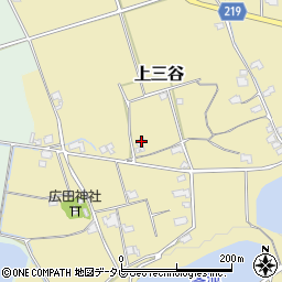 愛媛県伊予市上三谷甲-3087周辺の地図