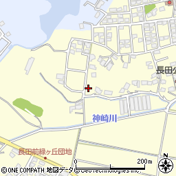 福岡県直方市下新入1388-16周辺の地図