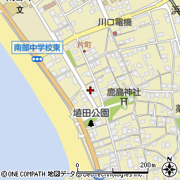 和歌山県日高郡みなべ町埴田1751周辺の地図