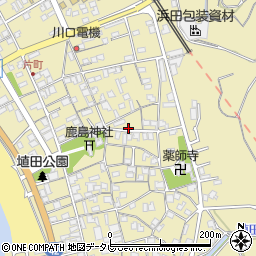 和歌山県日高郡みなべ町埴田106周辺の地図