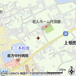 福岡県直方市上頓野2110-7周辺の地図