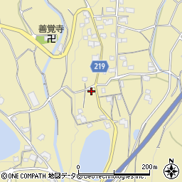 愛媛県伊予市上三谷甲-3887周辺の地図