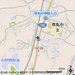 福岡県北九州市小倉南区市丸52周辺の地図