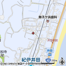 三重県南牟婁郡紀宝町井田1290-8周辺の地図