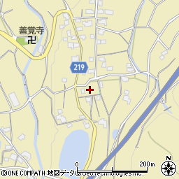 愛媛県伊予市上三谷甲-3896周辺の地図
