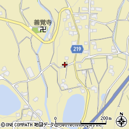 愛媛県伊予市上三谷2336周辺の地図