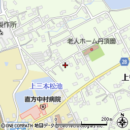 福岡県直方市上頓野2108-3周辺の地図