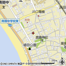 和歌山県日高郡みなべ町埴田6周辺の地図