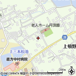 福岡県直方市上頓野2110周辺の地図