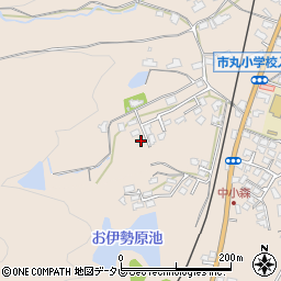 福岡県北九州市小倉南区市丸39-3周辺の地図