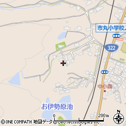 福岡県北九州市小倉南区市丸39周辺の地図