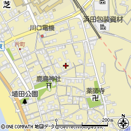 和歌山県日高郡みなべ町埴田45周辺の地図