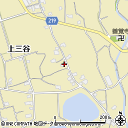 愛媛県伊予市上三谷甲-3047周辺の地図