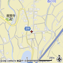 愛媛県伊予市上三谷甲-2329周辺の地図