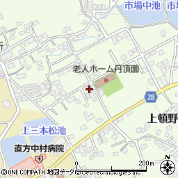 福岡県直方市上頓野2111周辺の地図
