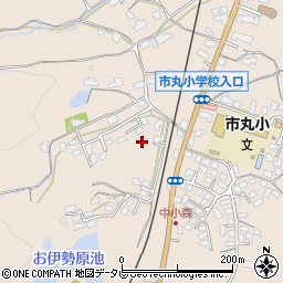 福岡県北九州市小倉南区市丸48周辺の地図