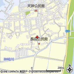 福岡県直方市下新入1353周辺の地図
