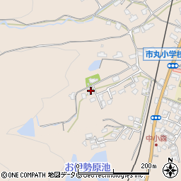 福岡県北九州市小倉南区市丸25周辺の地図